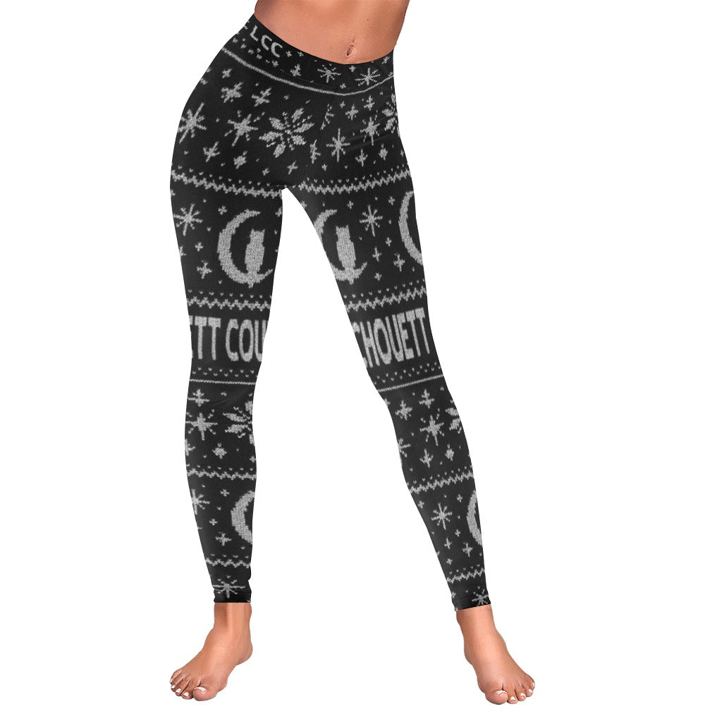UGLY XMAS Women's Low Rise Leggings (Invisible Stitch)
