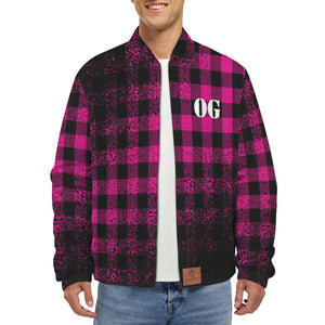 JUST KEEPIN GANGSTA Men's  Collar Jacket