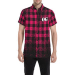 JUST KEEPIN GANGSTA Men's  Short Sleeve Shirt