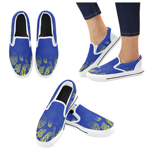 BANDANA DEGRADE Men's Unusual Slip-on Shoes