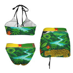 GUYANE AMAZONIE Three-Piece Swimsuit Skirt