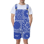 BANDANA MIX Unisex Shorts Suspender Jumpsuit