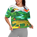 GUYANE AMAZONIE Women's Cropped T-shirt