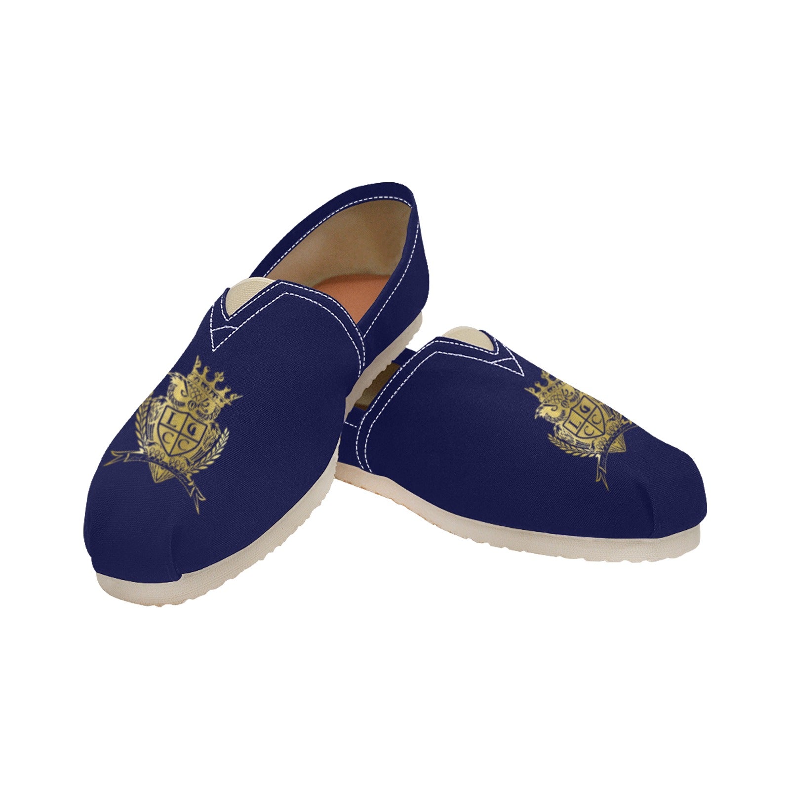 LCC BLASON NAVY Men's Classic Canvas