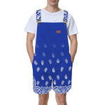 BANDANA GRADIENT Unisex Shorts Suspender Jumpsuit