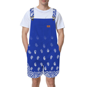 BANDANA GRADIENT Unisex Shorts Suspender Jumpsuit