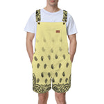 BANDANA GRADIENT Unisex Shorts Suspender Jumpsuit
