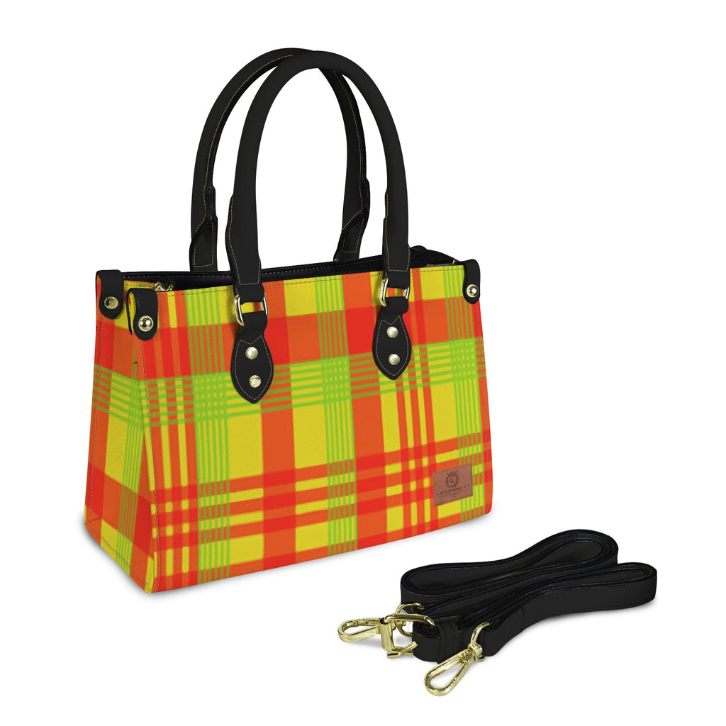 MADRAS Leather Handbag-Small
