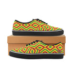 KENTE Men's Canvas Low Top Shoes