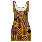 TEMBE ATEF Sunmer Bodycon Tank Dress