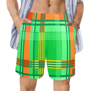 MADRAS Men's Elastic Beach Shorts