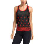 BANDANA GRADIENT Women's Racerback Tank Top