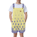 BANDANA GRADIENT Unisex Shorts Suspender Jumpsuit