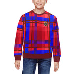 MADRAS Crewneck Sweatshirt for Kids