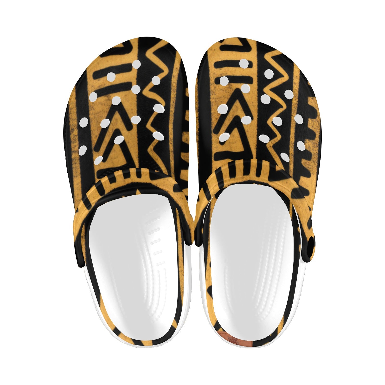 AFRICAN MIDCLOTH Clogs for Adults