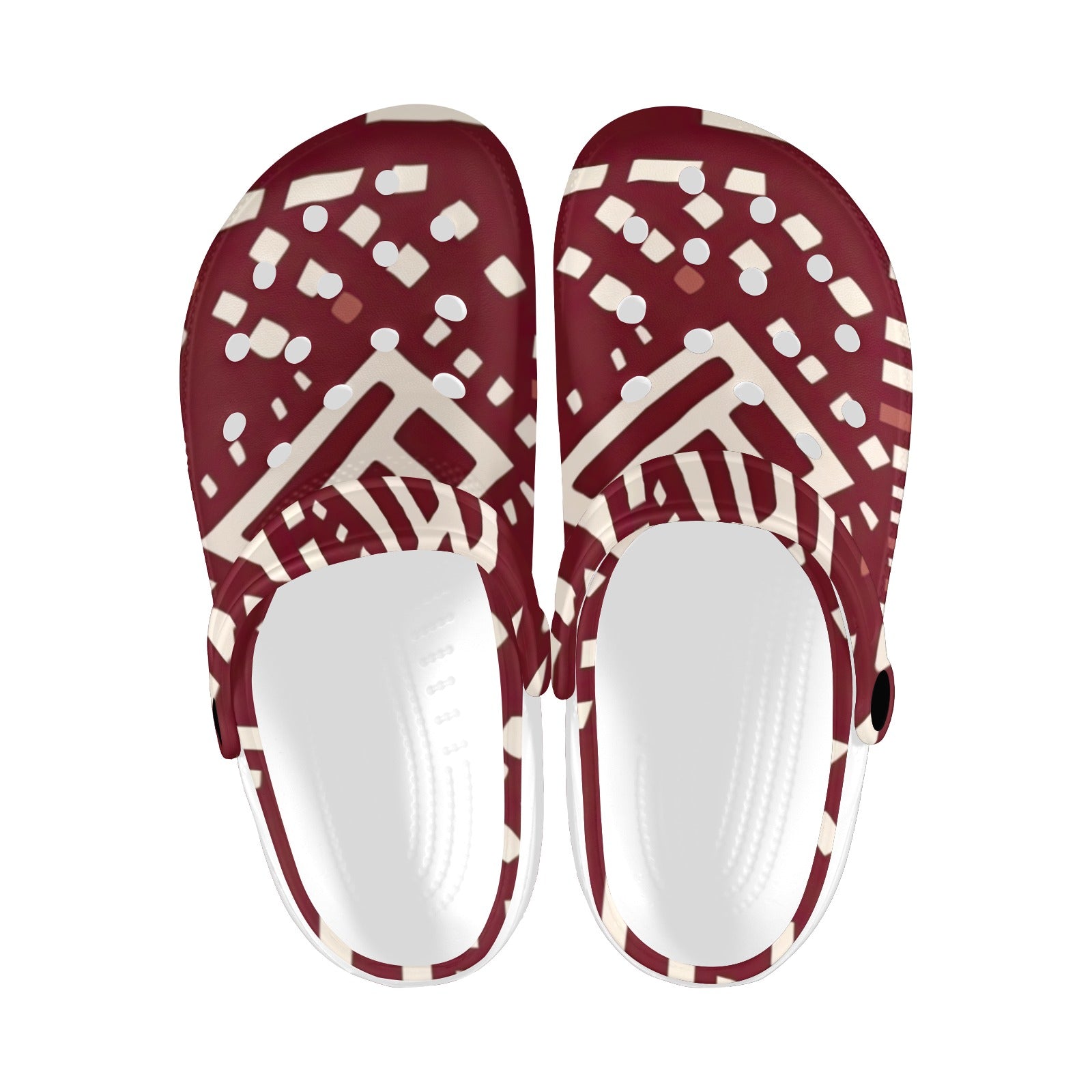 AFRICAN MIDCLOTH Clogs for Adults