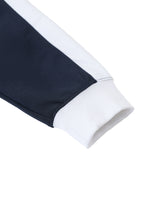 LCC ROYALTY Contrast Trim Stand Collar Jacket