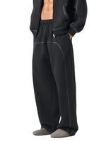 LCC SPORT Contrast-Stitched Fleece Sweatpants