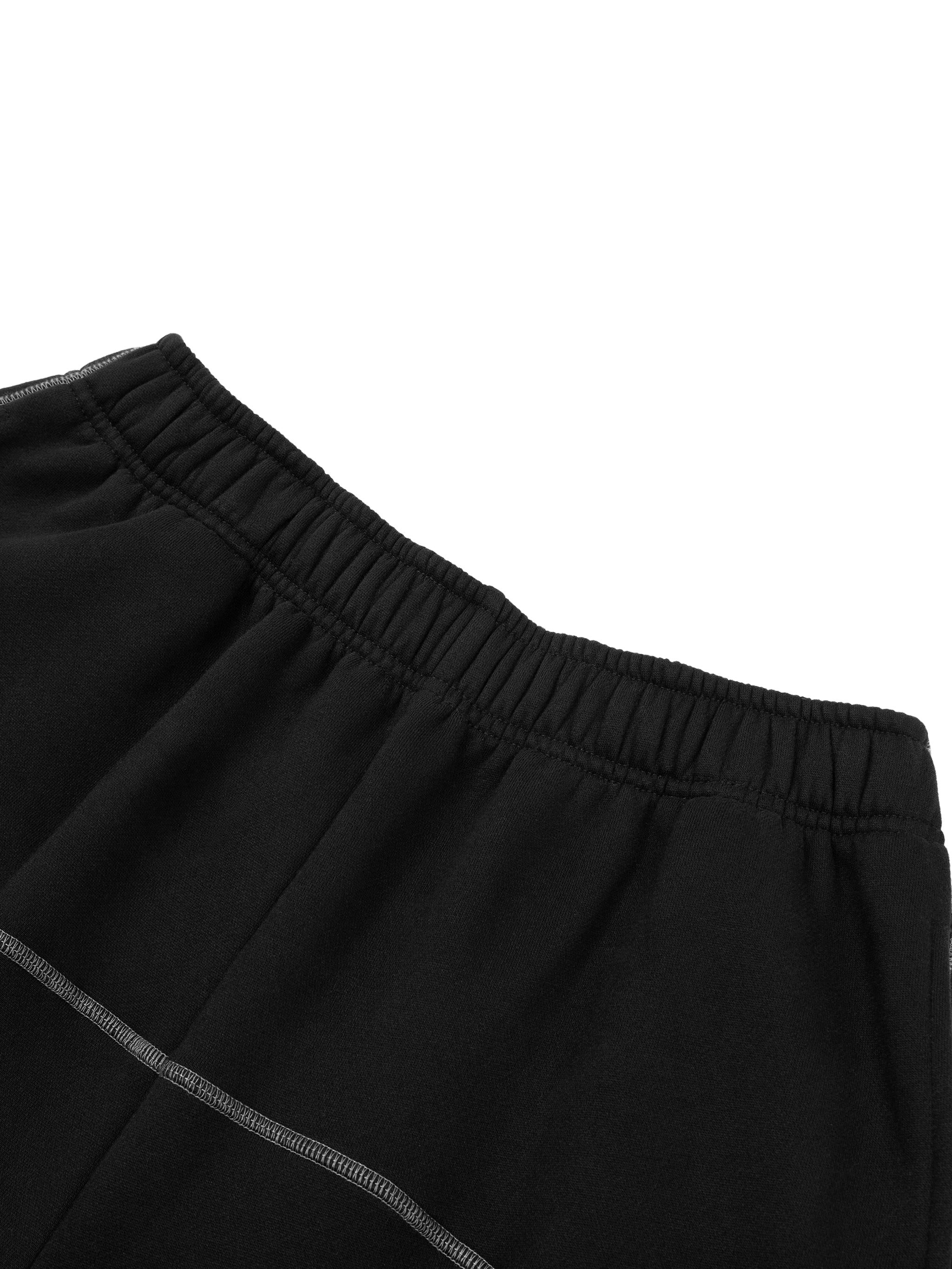 LCC SPORT Contrast-Stitched Fleece Sweatpants