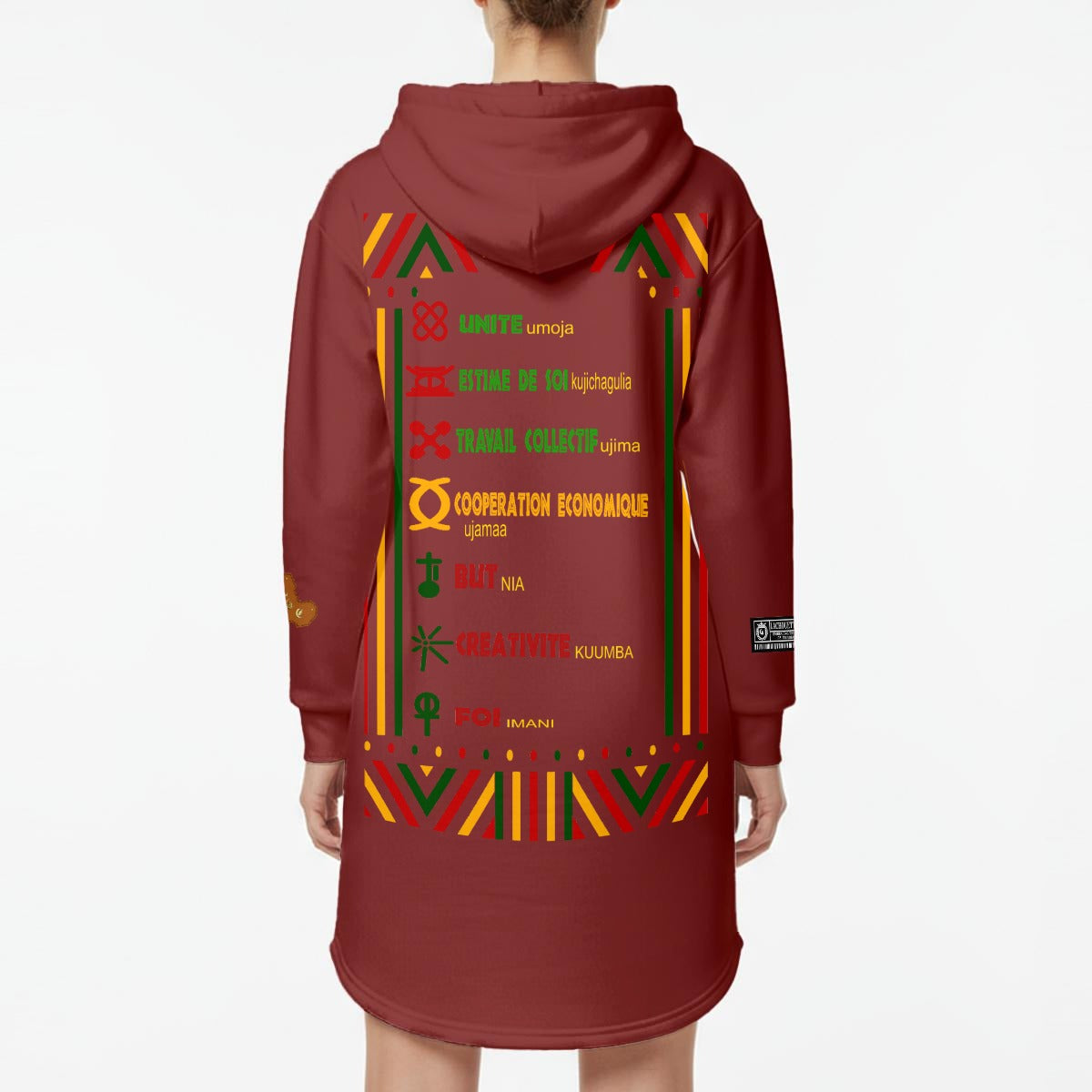 HAPPY KWANZAA Women’s Hoodie Dress |DTF
