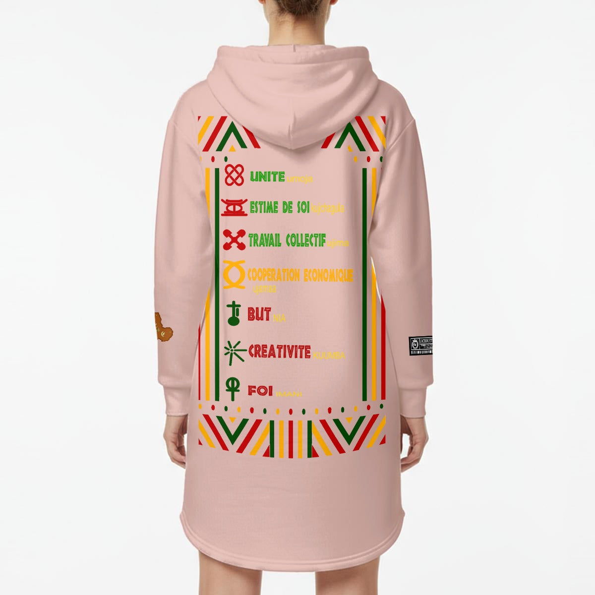 HAPPY KWANZAA Women’s Hoodie Dress |DTF