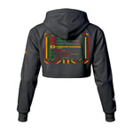 HAPPY KWANZAA Women's Cropped Hoodie|DTF