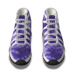 TIE DYE PRPLE High Top Basketball Shoes