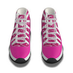BANDANA VIRAL PINKISH Men's High Top Basketball Shoes
