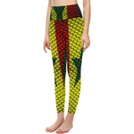 SENEGAL FLAG All Over Print High-Waisted Leggings (Model L36)