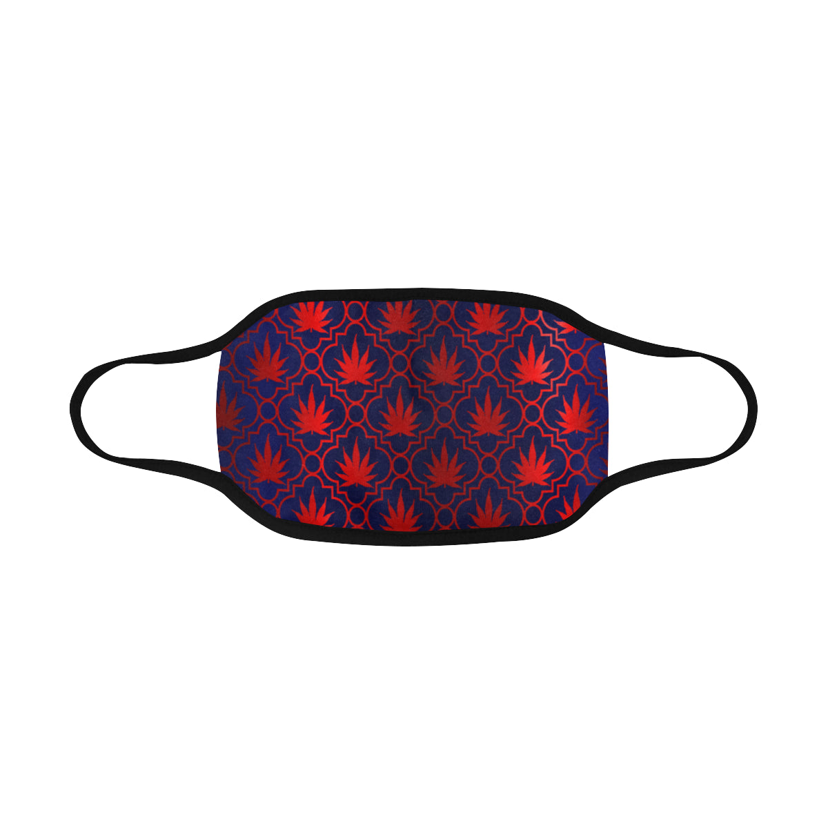 WEEDY RED Mouth Mask in One Piece (2 Filters Included)