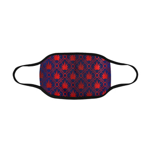 WEEDY RED Mouth Mask in One Piece (2 Filters Included)