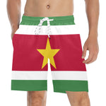 DIASPORA ENG/DUTCH Men's Mid-Length Beach Shorts