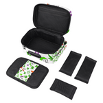 LEAN BACC Bags Combination Lock Active Charcoal Cigar Bag Zipper Closure