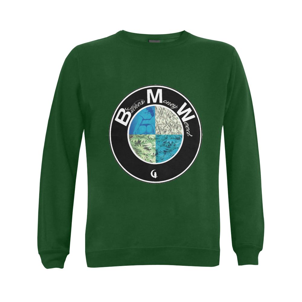 BMW GREEN Crewneck Sweatshirt