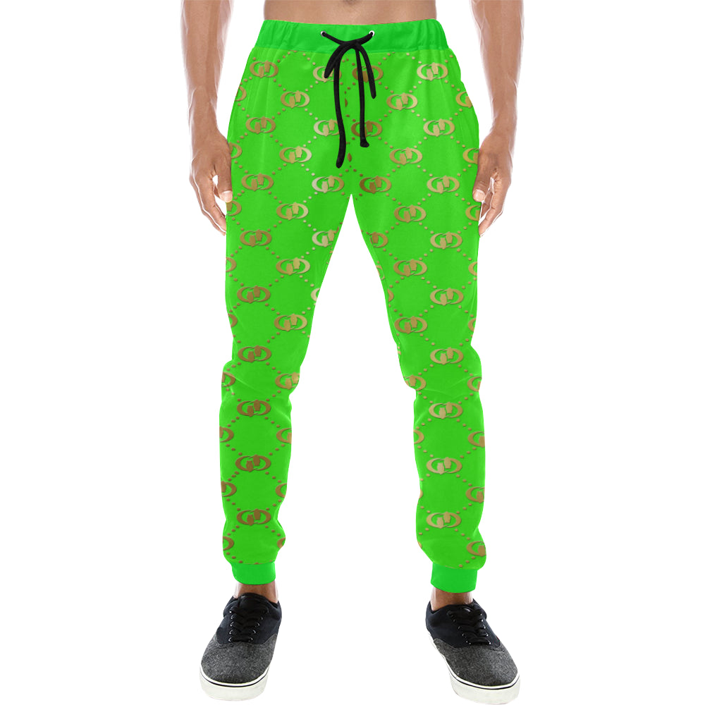 EXCELLANCE SKUNKGLD Men's All Over Print Sweatpants (Model L11)