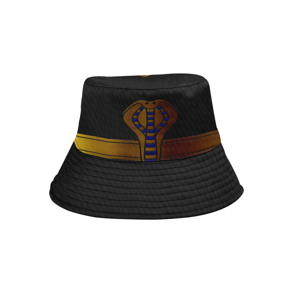 SNAKE SKIN WADJET All Over Print Bucket Hat for Men