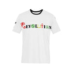 REVOLUTION Men's All Over Print T-Shirt (Solid Color Neck) (Model T63)