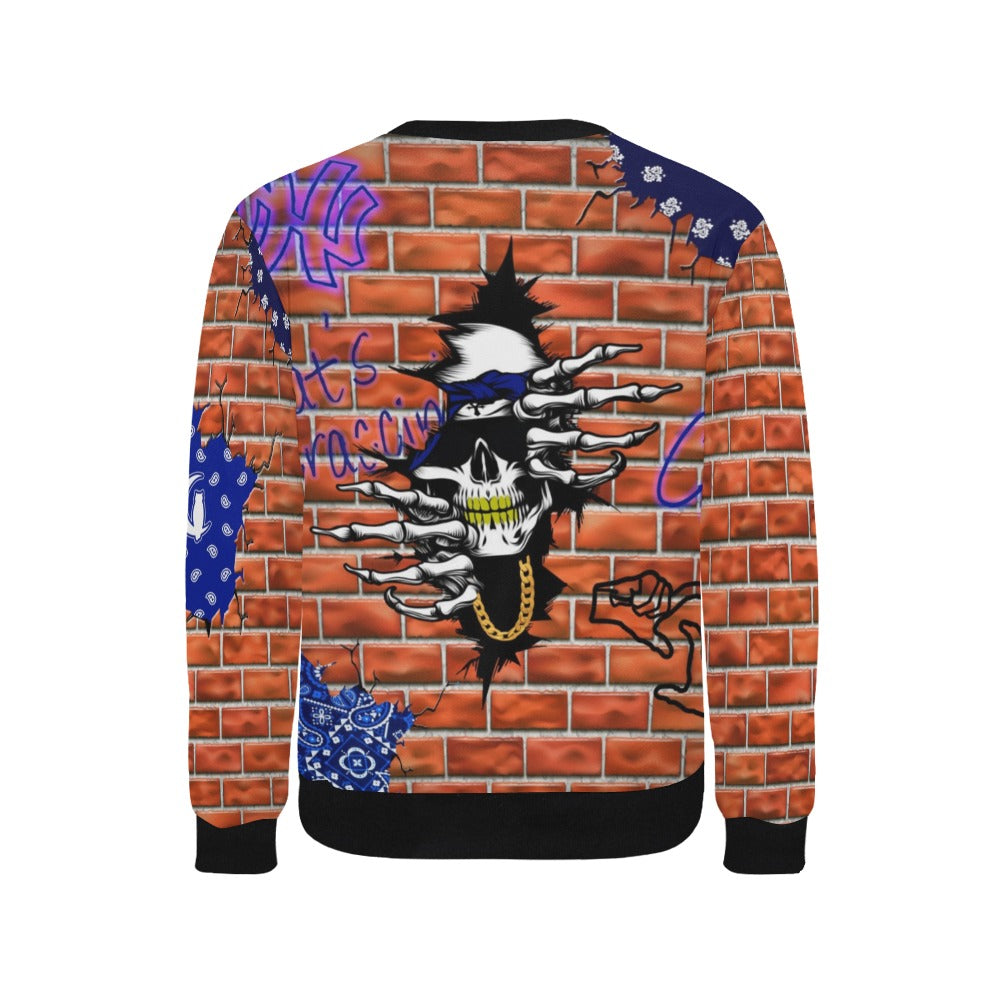 NHC Men's Rib Cuff Crew Neck Sweatshirt