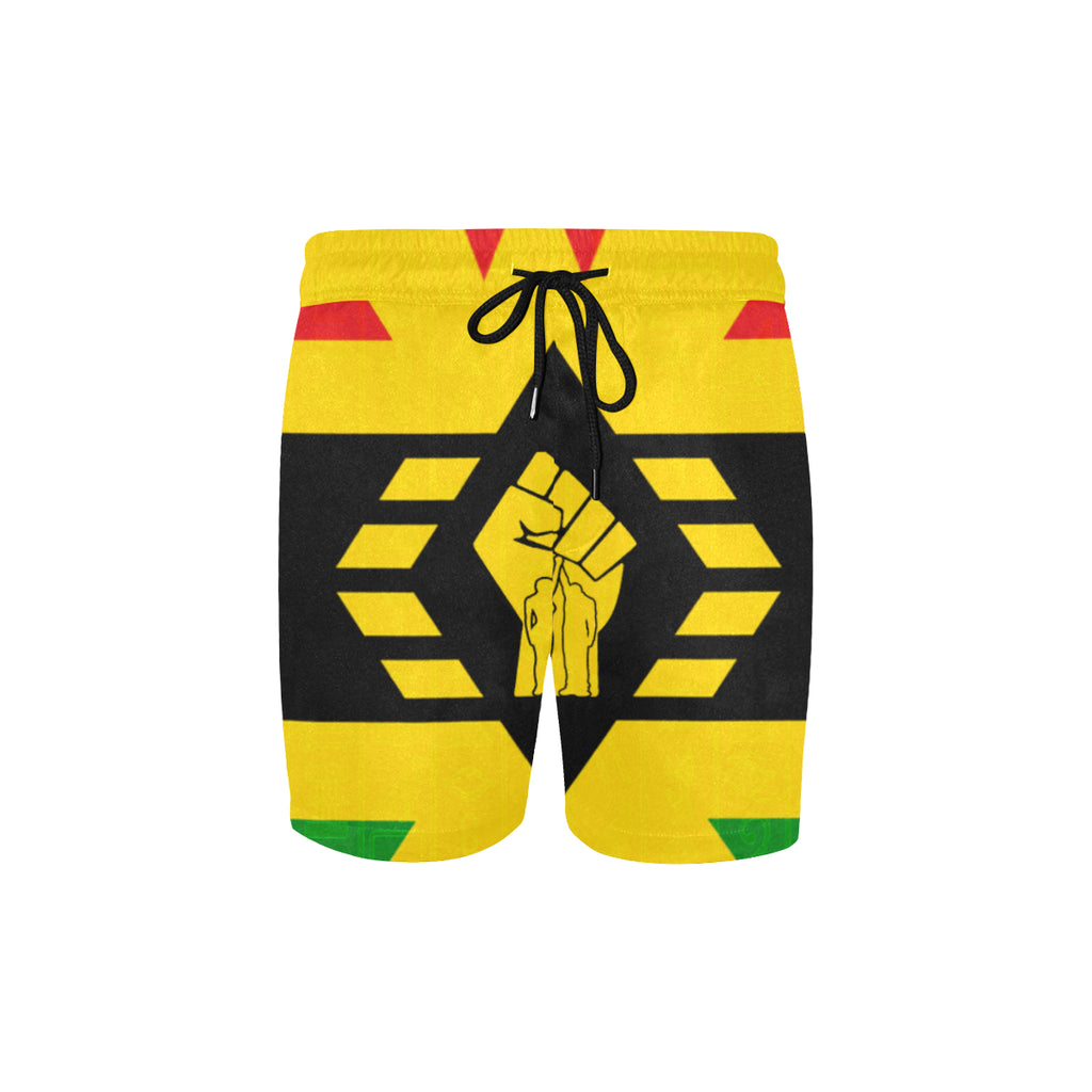 FIST UP RBG Men's Mid-Length Swim Shorts
