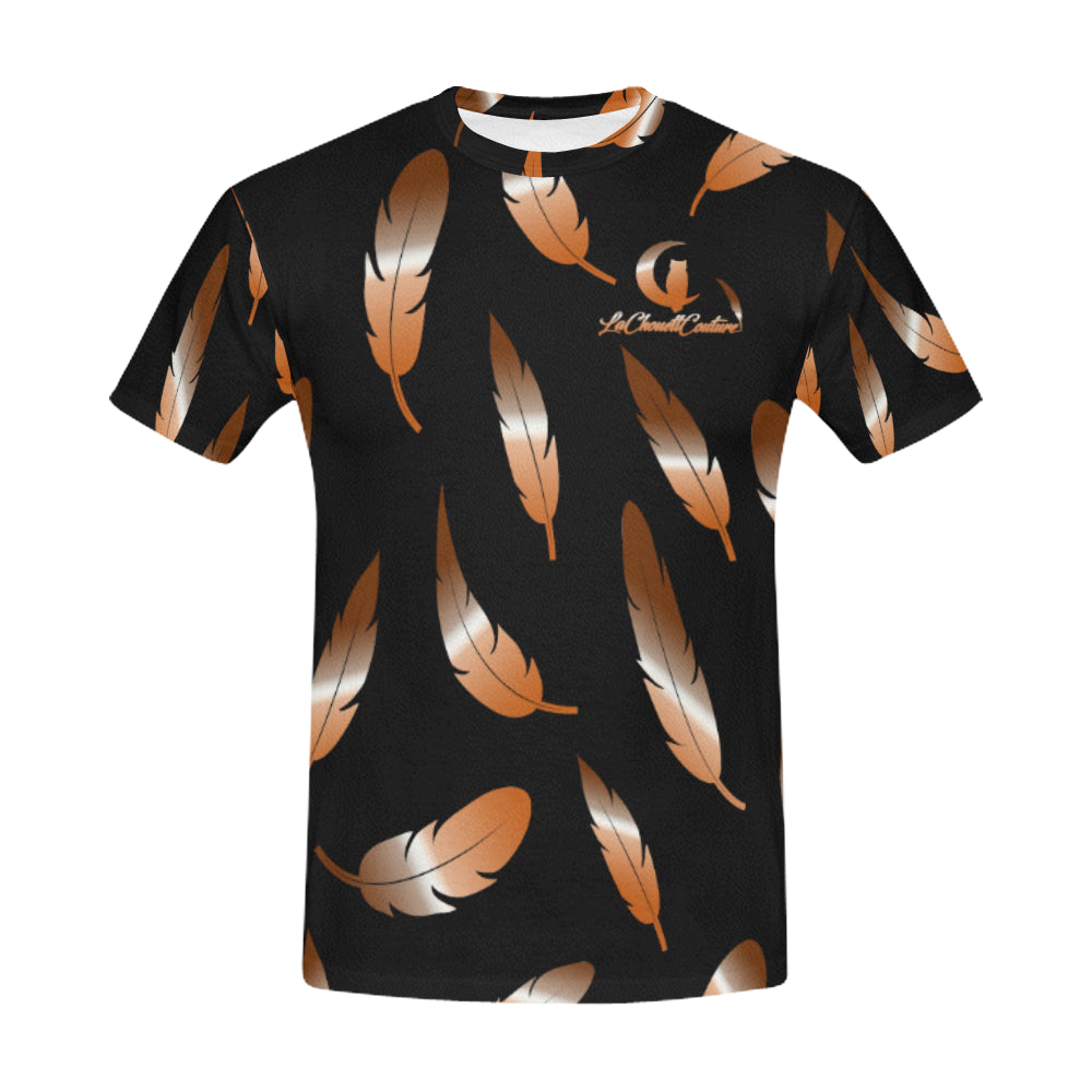 FEATHER COLOR BLCC All Over Print T-Shirt for Men