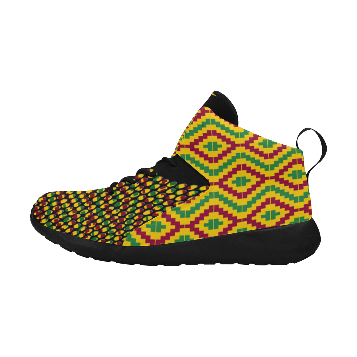 KENTE FRACTAL bling Men's Chukka Training Shoes