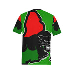 BLACC PANTHER GREEN Men's All Over Print T-Shirt