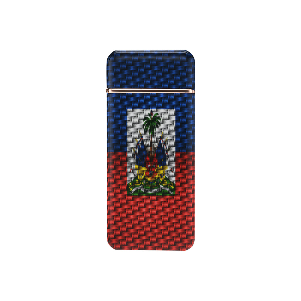 HAITI FLAG 1 USB Rechargeable Lighter