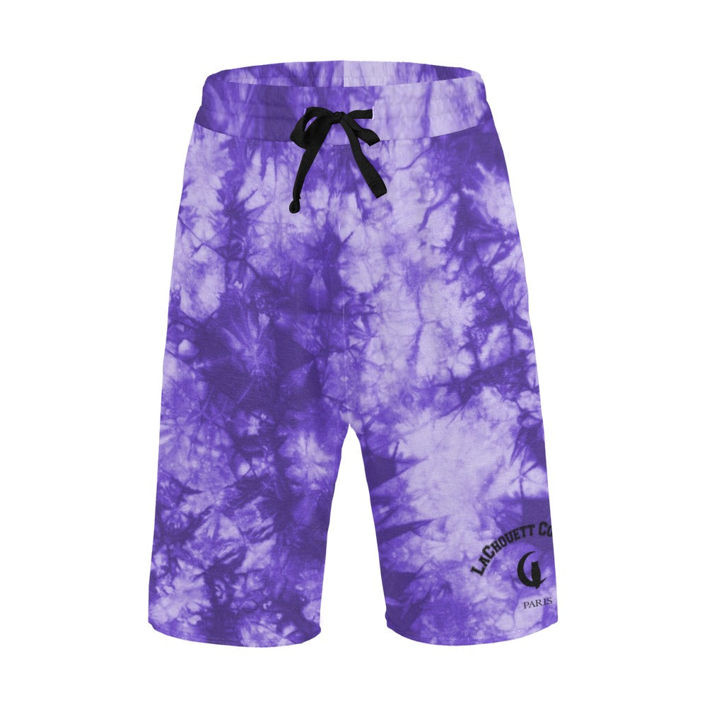 TIE DYE Men's All Over Print Casual Shorts
