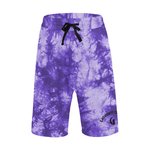 TIE DYE Men's All Over Print Casual Shorts