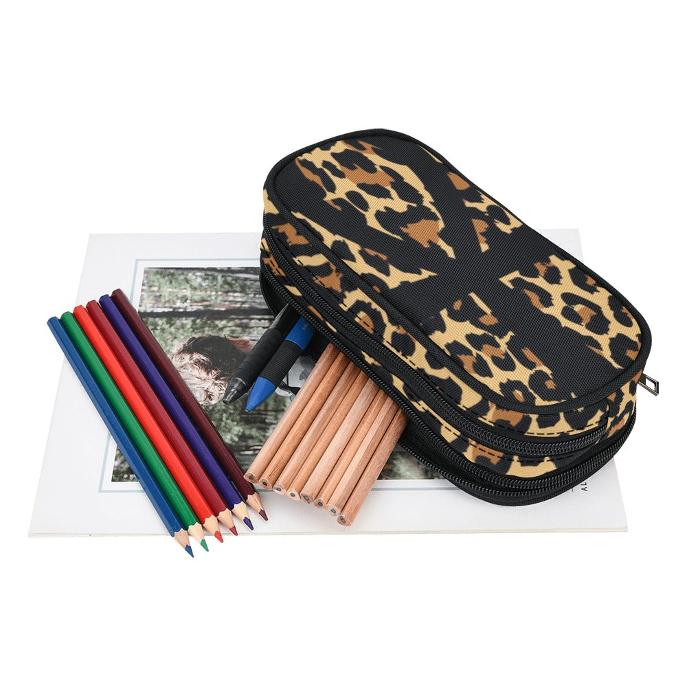 CHEETAH ANKH Pencil Pouch/Large