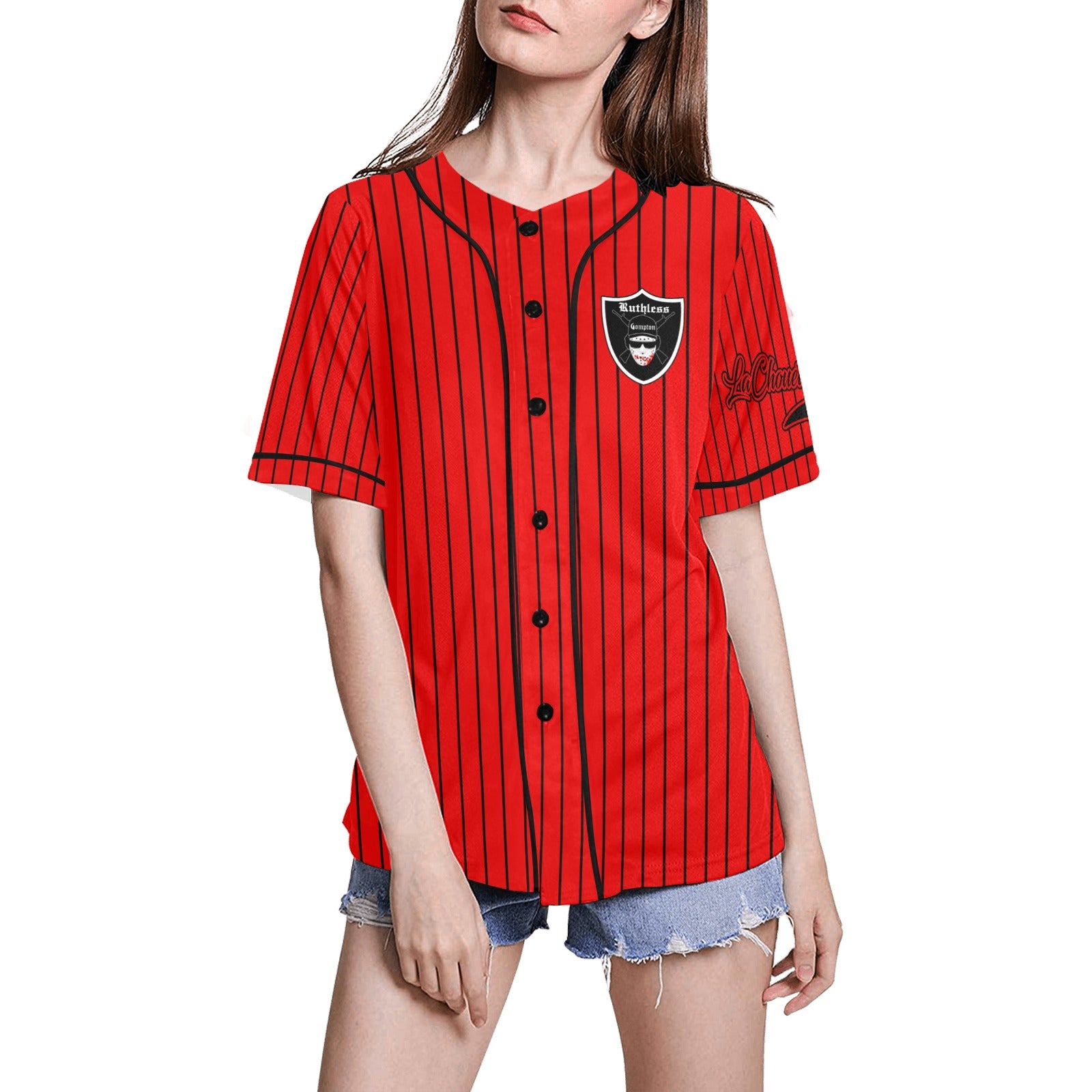 EAZY-E RUTHLESS Baseball Jersey for Women
