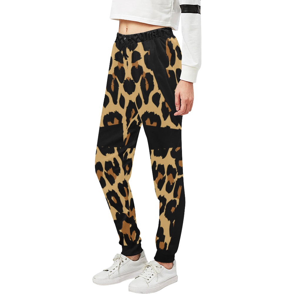 CHEETAH ANKH Women's All Over Print Sweatpants