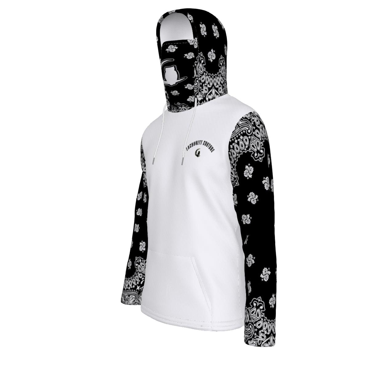 BANDANA BLCC Unisex Pullover Hoodie With Mask