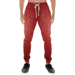 LUXURY GANG RED Men's All Over Print Sweatpants (Model L11)